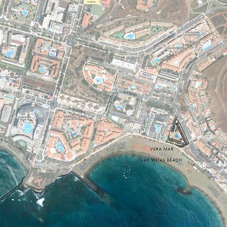 Vera Mar 9C Primera Linea Con Piscina Y Parking Los Cristianos  Buitenkant foto